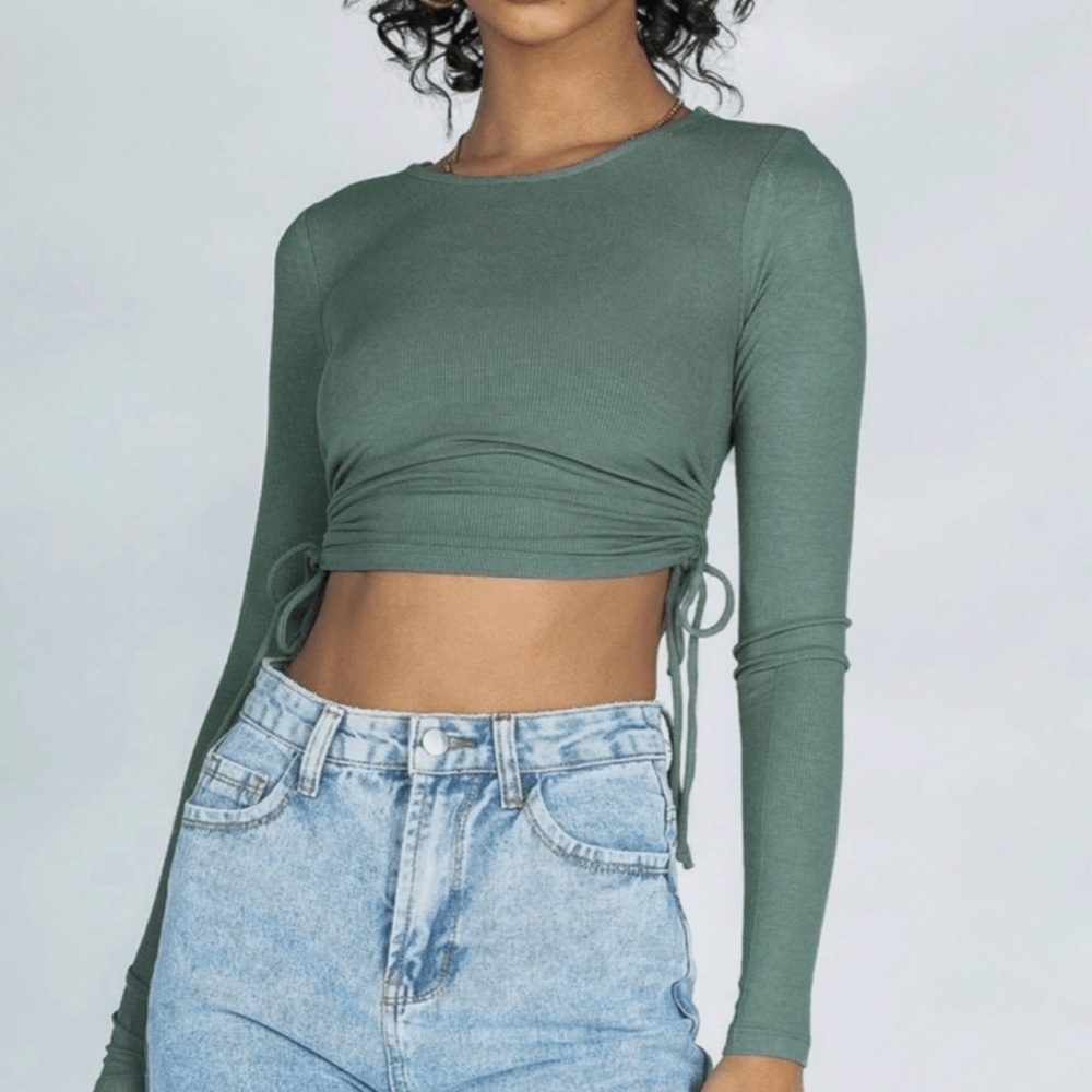 NWT Princess Polly Noorie Top in Khaki
